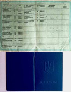 Диплом про освіту